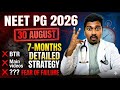 100-100 Strategy for NEET PG 2026 📚 - Dr. RMD