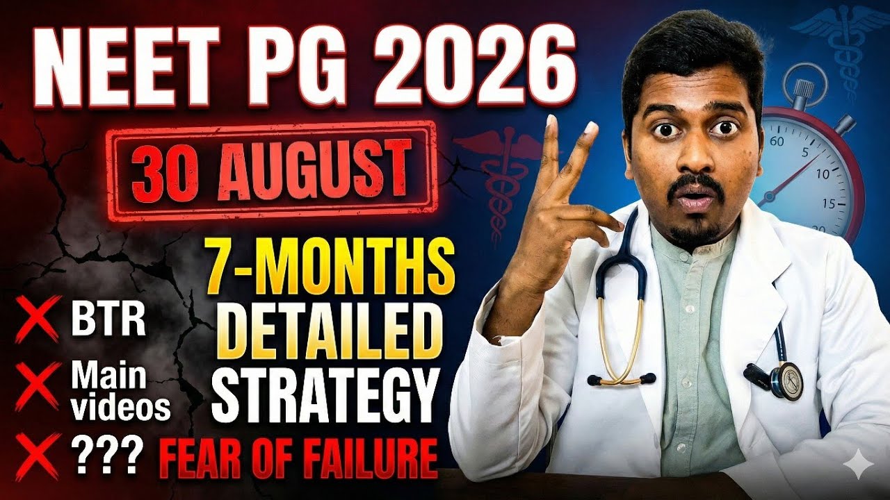 "100-100 STRATEGY" to Crack NEET PG 2026 - Dr. RMD