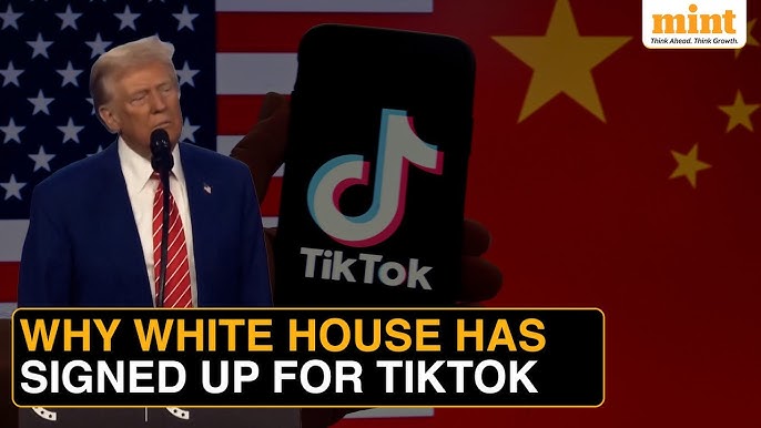 White House Launches TikTok Account | Trump Credits App For Youth Support &  2024 Election Win