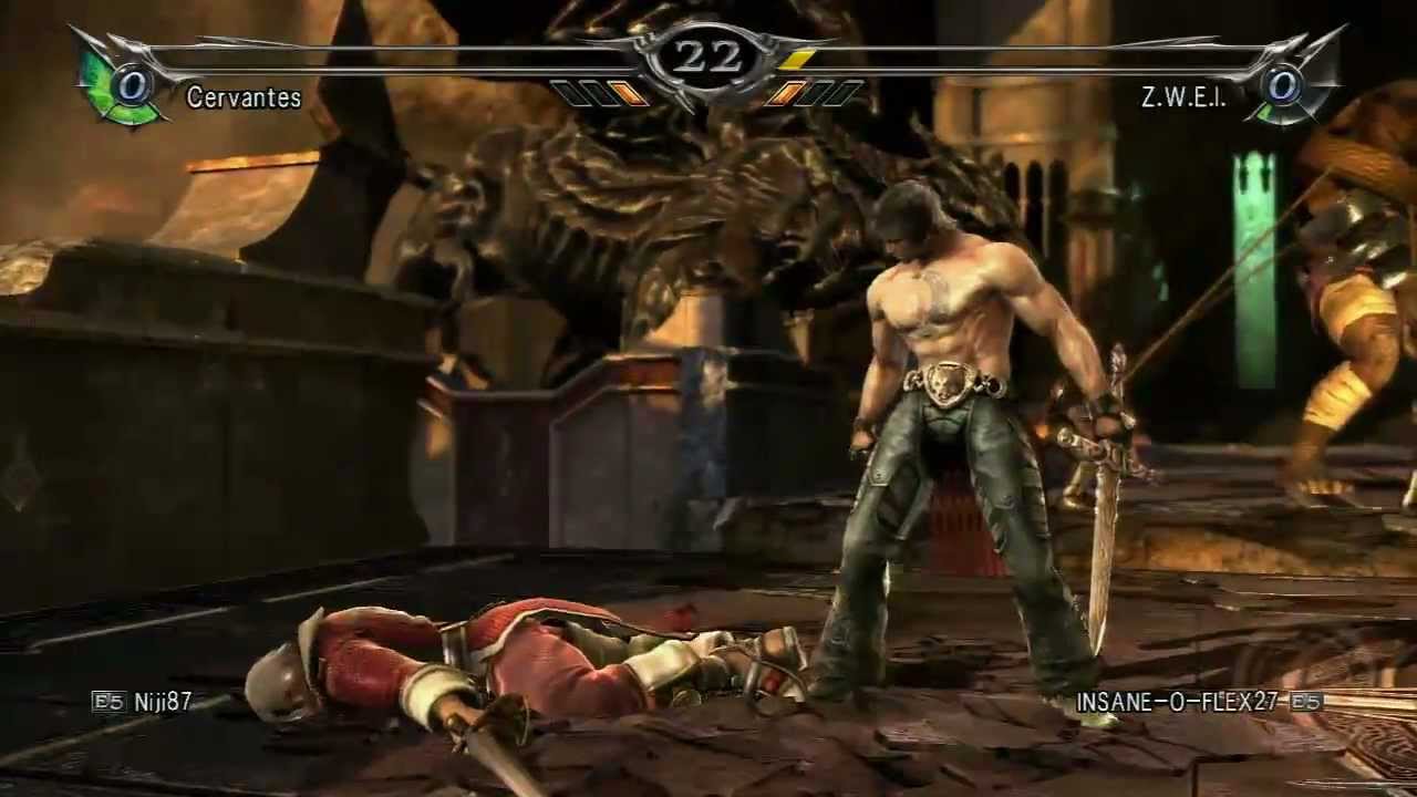 SCV - Niji (Cervantes) vs Noob (ZWEI) - YouTube