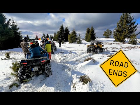 Great Winter Adventure 🥶 Blocked in the Snow is Part of the Fun