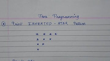 Print Inverted Star Pattern | Java Programming | Dev Domain