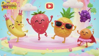 Dancing fruit names by chuchumango | fruit names 