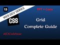 CSS Grid – Complete Guide | CSS Tutorial for Beginners | Web Development Series | JDCodebase