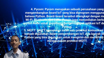 Internet of things menggunakan python di dunia TJKT