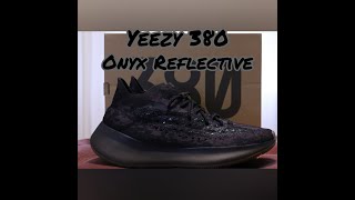 ???Yeezy 380 Onyx Reflective Unboxing & Review + On Feet???