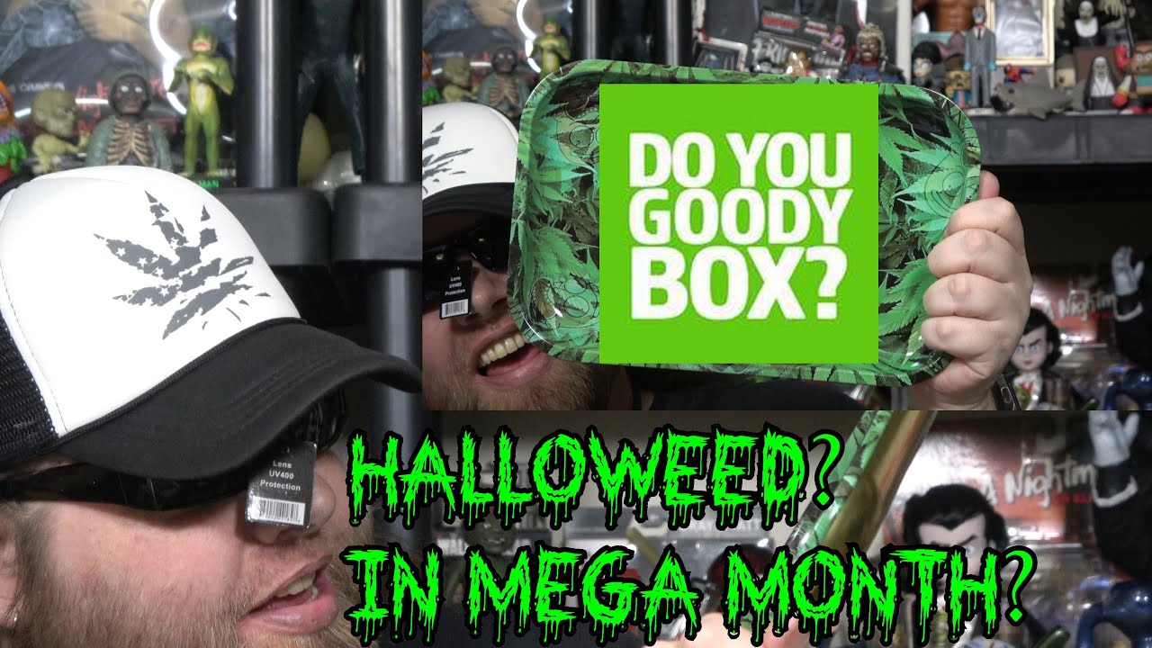 Unboxing Halloweed Top Shelf from 420 Goody Box October 2020 YouTube