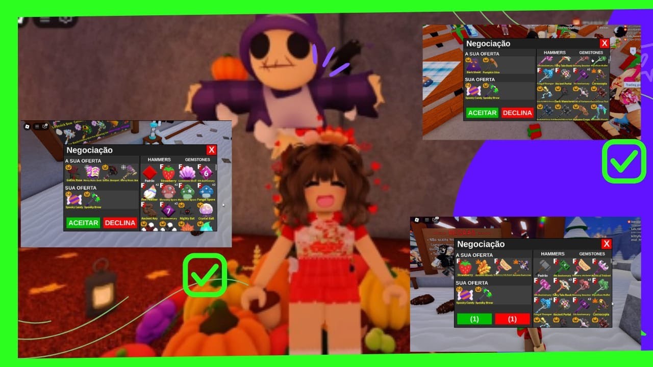 TROQUEI A SPOOKY BREW | Roblox Flee the Facility