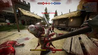 I felt like a Dark Souls boss until the Dark Souls player learned - Mordhau (Frontline Gameplay)