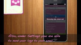 Period Diary App User Guide screenshot 1