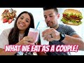 WHAT WE EAT IN A DAY AS A COUPLE!