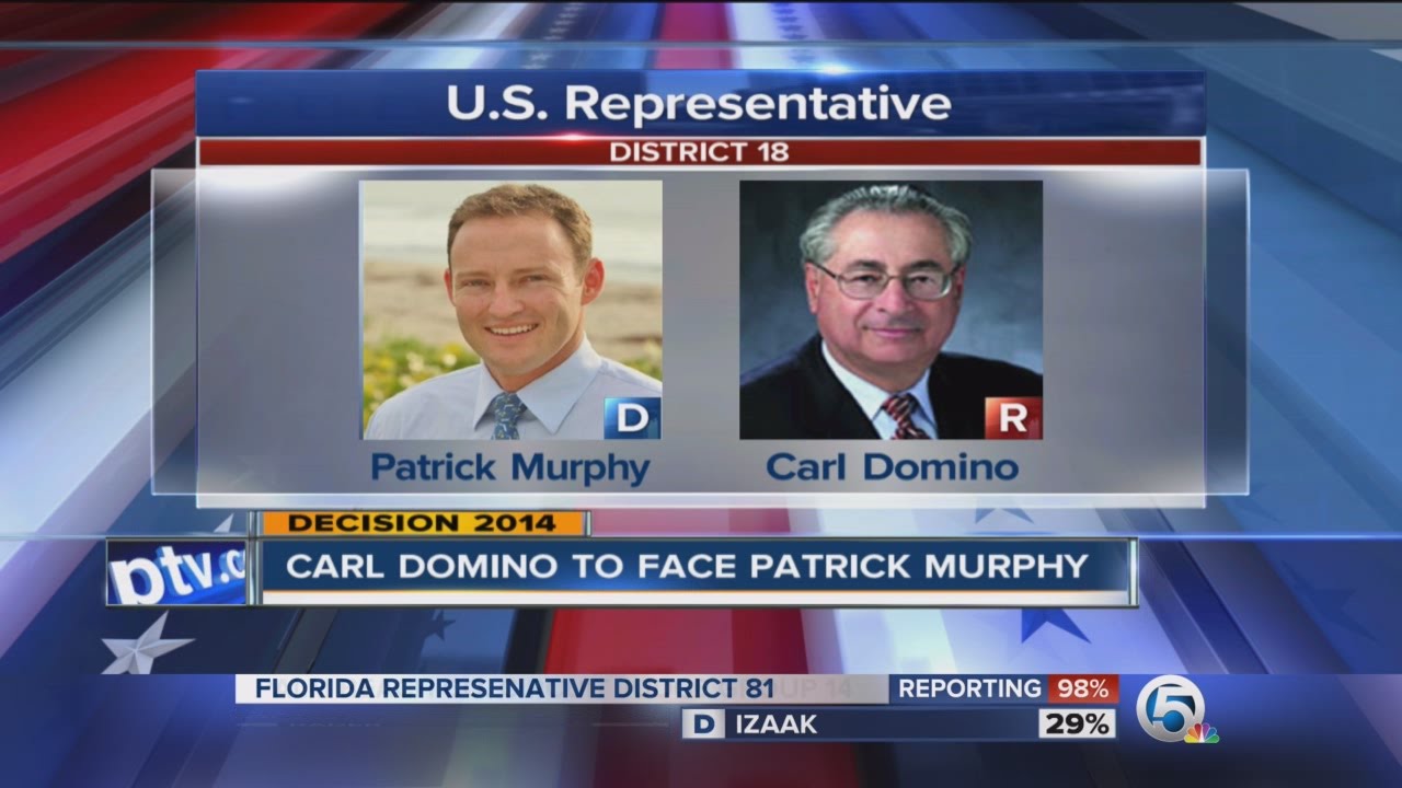Carl Domino to face Patrick Murphy for Congress