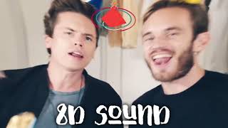 [9D] PEWDIEPIE - CONGRATULATIONS 9D MUSIC AUDIO - Not 8D, with song and voice moving separately