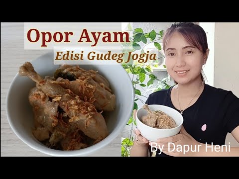 Resep Opor Gudeg Jogja
