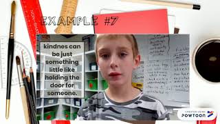 October Character Trait of the Month - KINDNESS