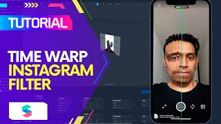 Spark AR Tutorial - Time Warp Tiktok Effect (EN Captions) screenshot 4