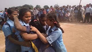 Girls kabaddi school game        Neonara vs Ghudheli school kabaddi final win NEONARA