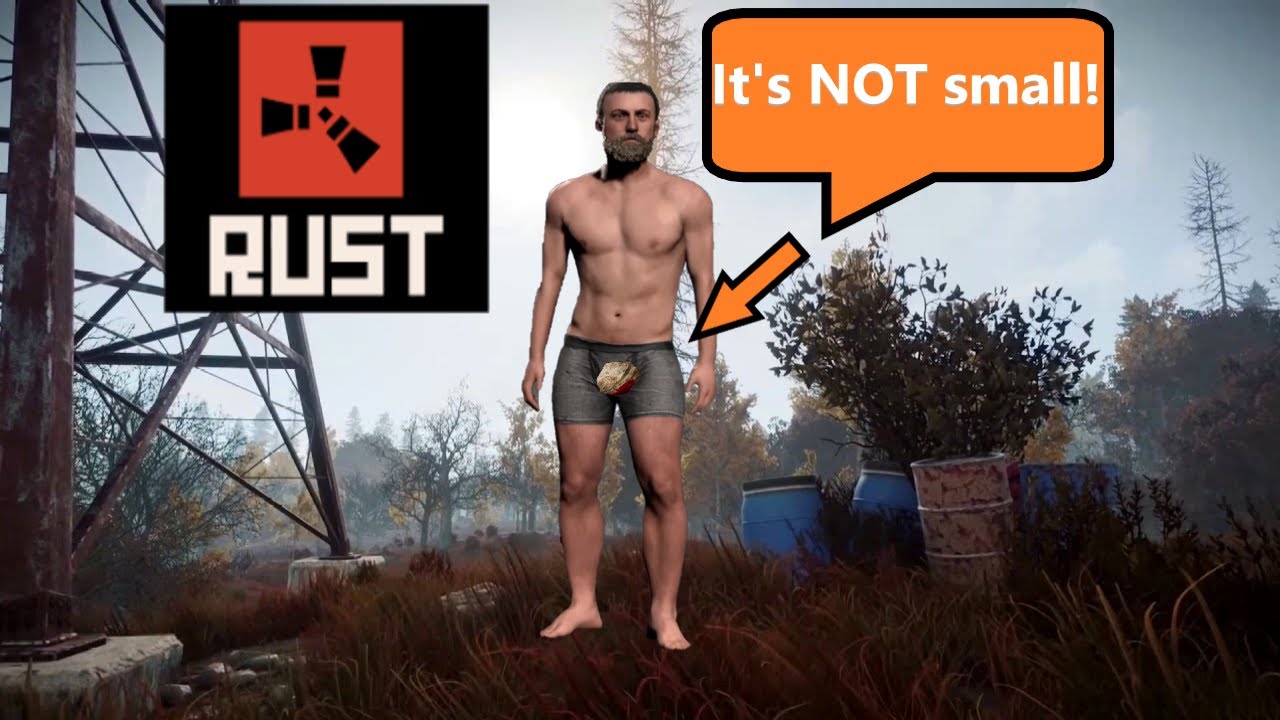 RUST- Naked is self conscious about the size of his rock... - YouTube