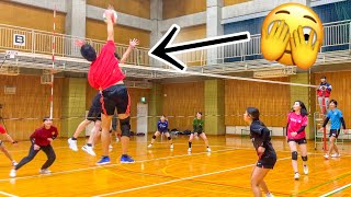 (Volleyball match) This is how to stop a hacker attack