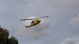 VCFD #9 Bell 212 N212VC landing at Camarillo Airport