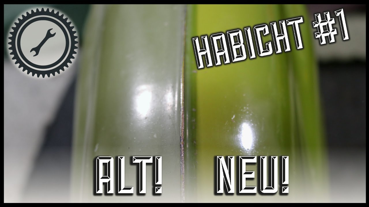 Simson Habicht - Rahmen kontrollieren, polieren und versiegeln