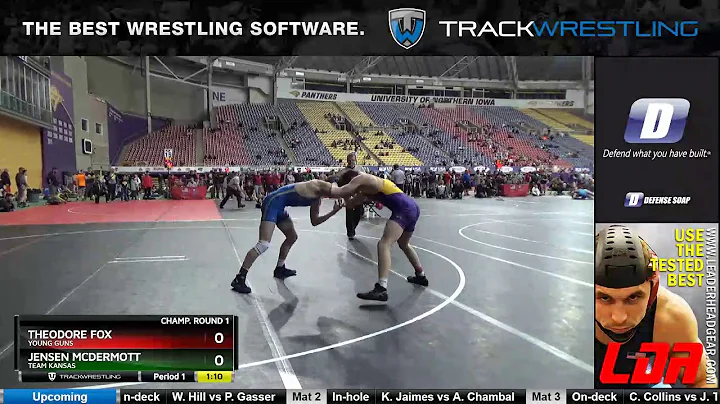 Junior 160 Jensen McDermott Team Kansas Vs Theodor...