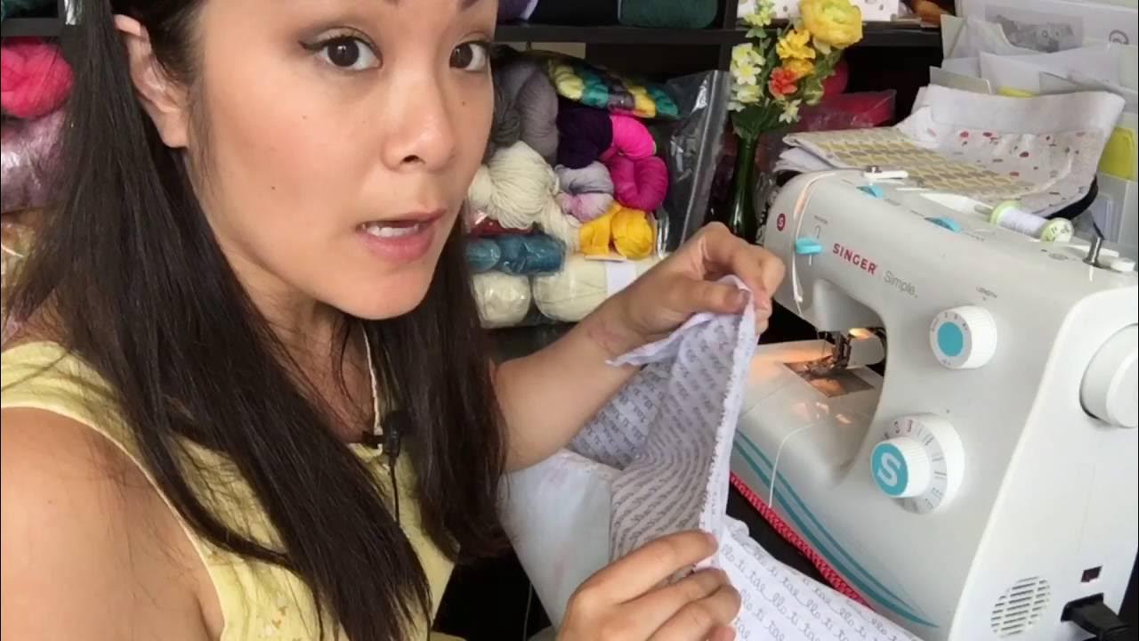 BIGGO Drawstring Project Bag Tutorial YouTube