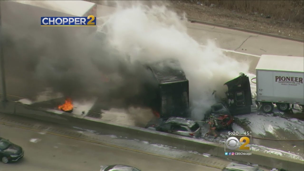 Deadly Crash On Eisenhower Expressway Near St. Charles Rd. YouTube