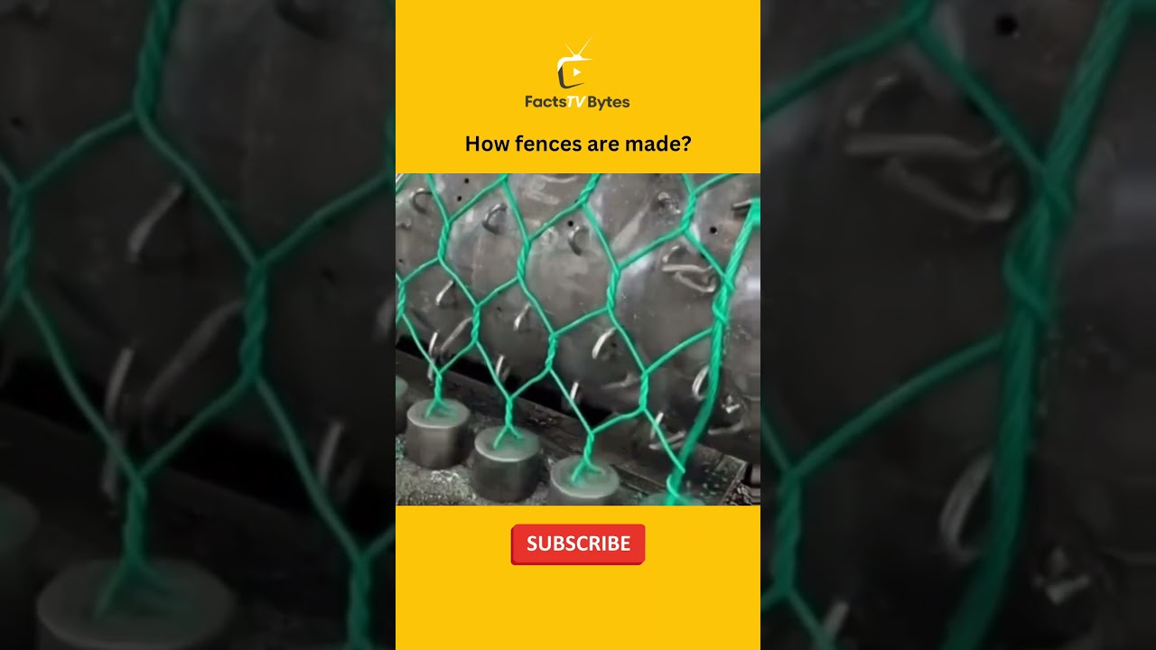 How fences are made? 