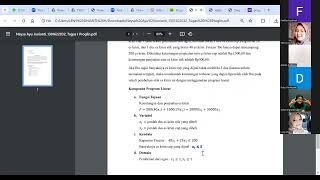 PROGRAM LINEAR I PERTEMUAN 2