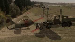Bombardment of Aviazione Legionaria Els Monjos Aerodrome in Spanish Civil War
