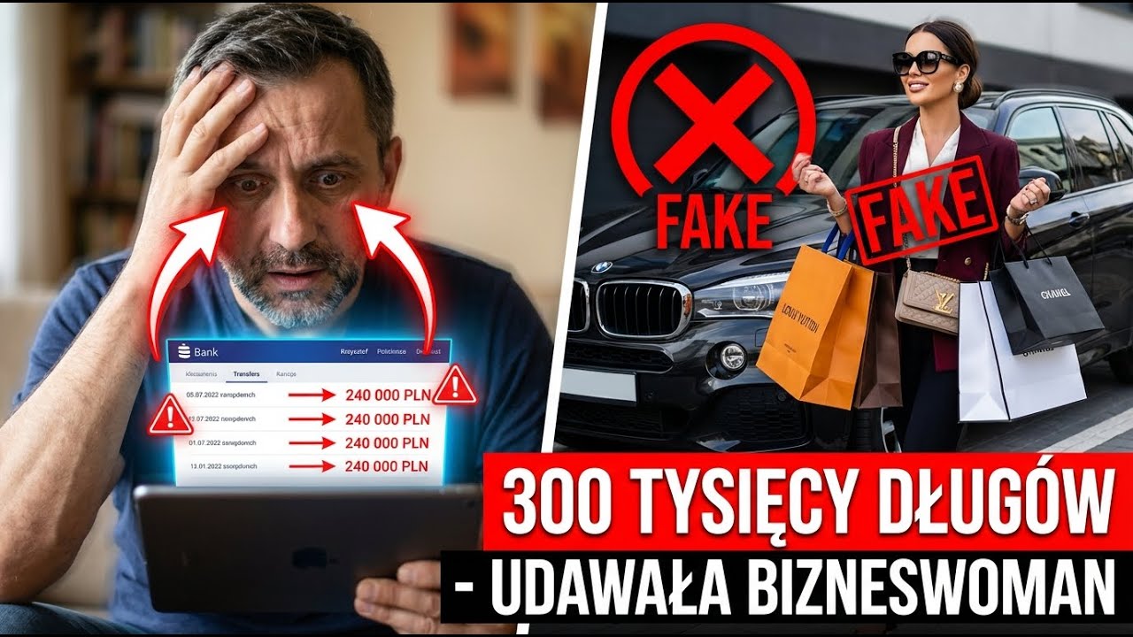Udawała bogatą bizneswoman. Miała długi na 300 tysięc