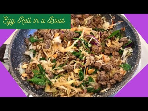 Egg Roll in a Bowl - One Pan Recipe!