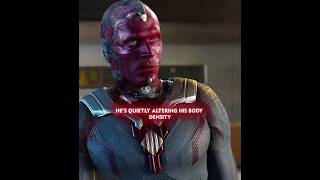 How Vision Changes His Body Density According To The Scenario 😱 #shortsfeed #marvel