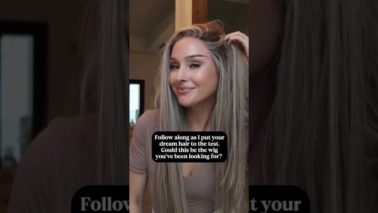 Beautiful Light Blonde Money Pieces| Long $ Straight| Wigshe Wig092