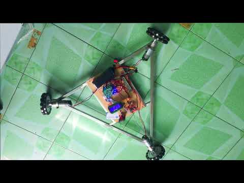 Robocon - Khung Robot 3 bánh xe Omi . Thegioichip.com.vn
