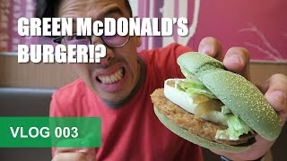 GREEN McDONALDS BURGER!? #ChinaForOne