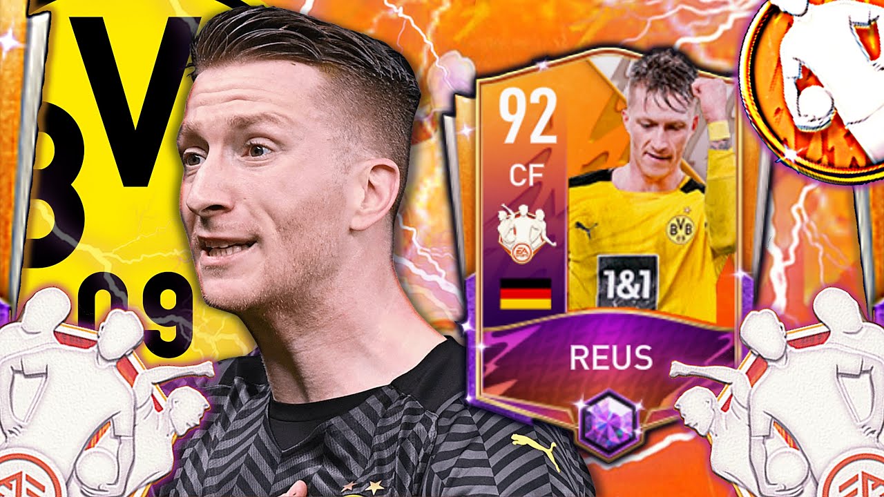 IS HE GOOD??? 92 MARCO REUS REVIEW: TEAM OF THE WEEK | FIFA MOBILE 22 TOTW