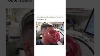 Astronaut Almost Drowns Himself In Space #shorts #astronaut #trending #nasa