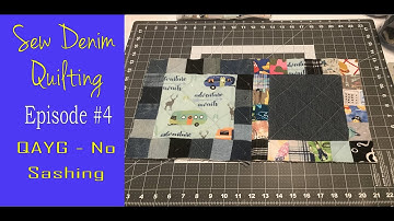 Joining Quilted Blocks ~ No Sashing-Assembling the Quilt on My Domestic Machine -Part 2- Ep #4