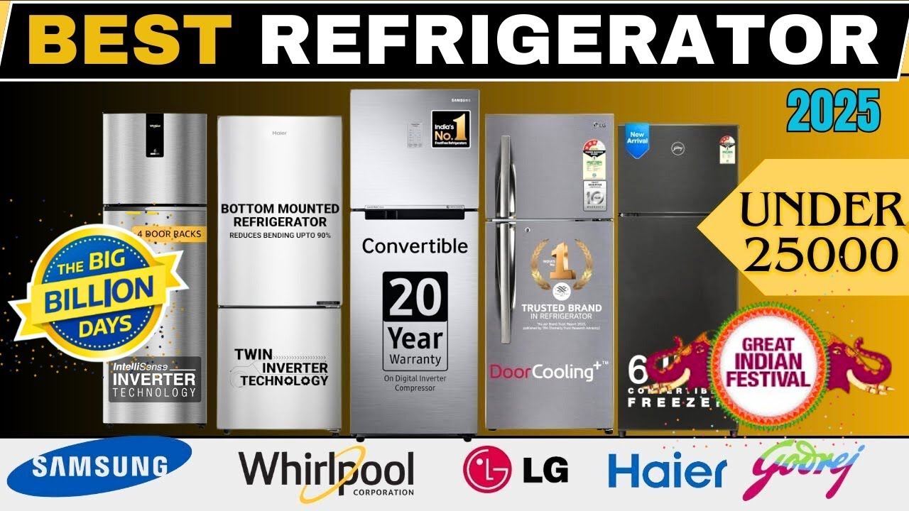 Best Double Door Refrigerator Under 25000 Best Refrigerator Under