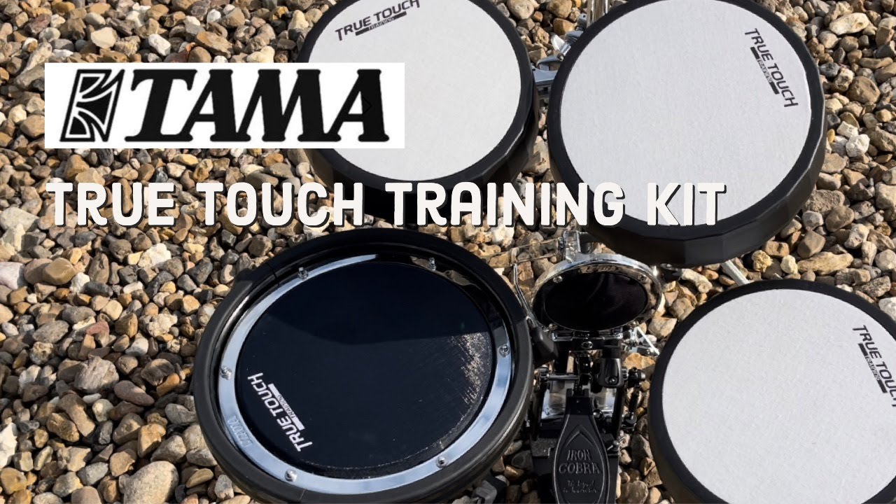 TAMA True Touch Training Kit Quiet Practice Pad Drum Set Soft Drums