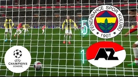 Şampiyonlar ligi 3.hafta. Fenerbahçe - AZ Alkmaar