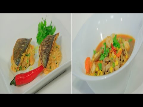 طريقة عمل شوربة سي فود بالجزر و الذرة