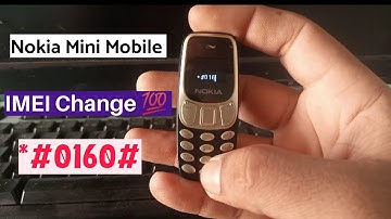 Nokia China M10 Mini Imei Change Code| no service Sim Fix | New Code 2024