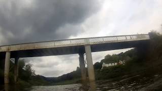 A Swim From Brockweir to Tintern Abbey on the River Wye