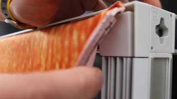 T3 Fabric installation close up