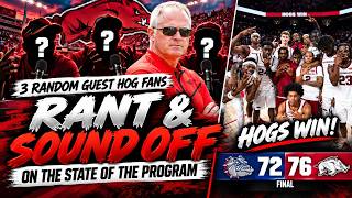 Episode 97: HOG FANS HAVE HAD ENOUGH! | 3 Fans UNLOAD on Arkansas Football + Gonzaga Recap
