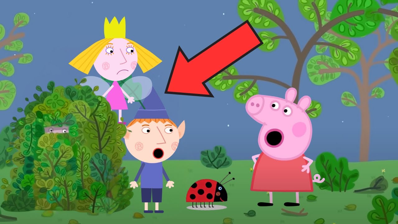 9 Hidden PEPPA & BEN AND HOLLY Crossovers - Explained
