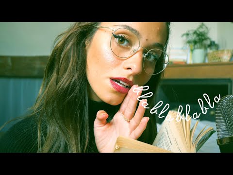 ASMR - La fille populaire te déconcentre à la bibliothèque car elle est très bavarde lol